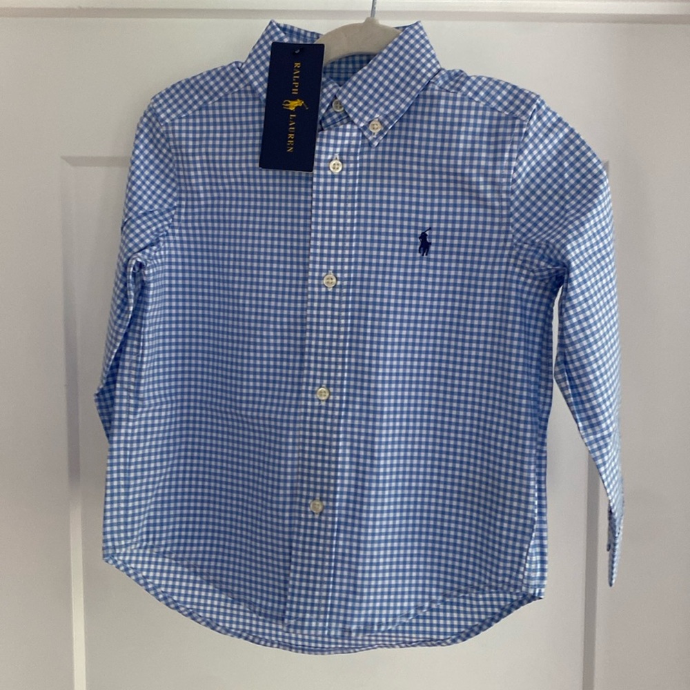 Ralph Lauren long sleeve button-down 3T